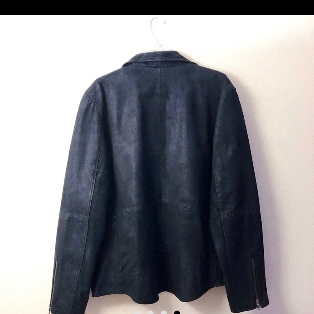 Members Only Original 100% leather jacket black XL